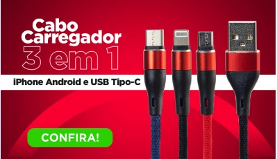 CABO UNIVERSAL 3 EM 1