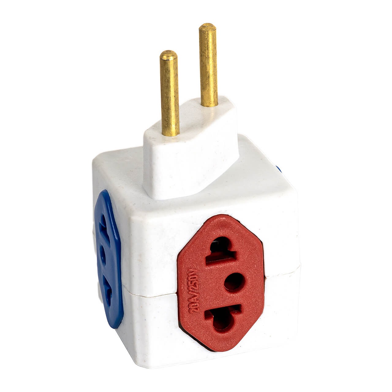 Adaptador Tomada Cubo 4 Entradas Benjamin-04.jpg Adaptador Tomada Cubo 4 Entradas Benjamin-04.jpg