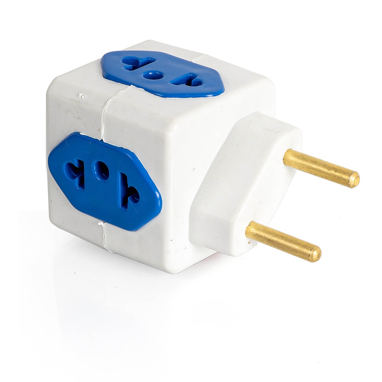 Adaptador Tomada Cubo 4 Entradas Benjamin-02.jpg Adaptador Tomada Cubo 4 Entradas Benjamin-02.jpg