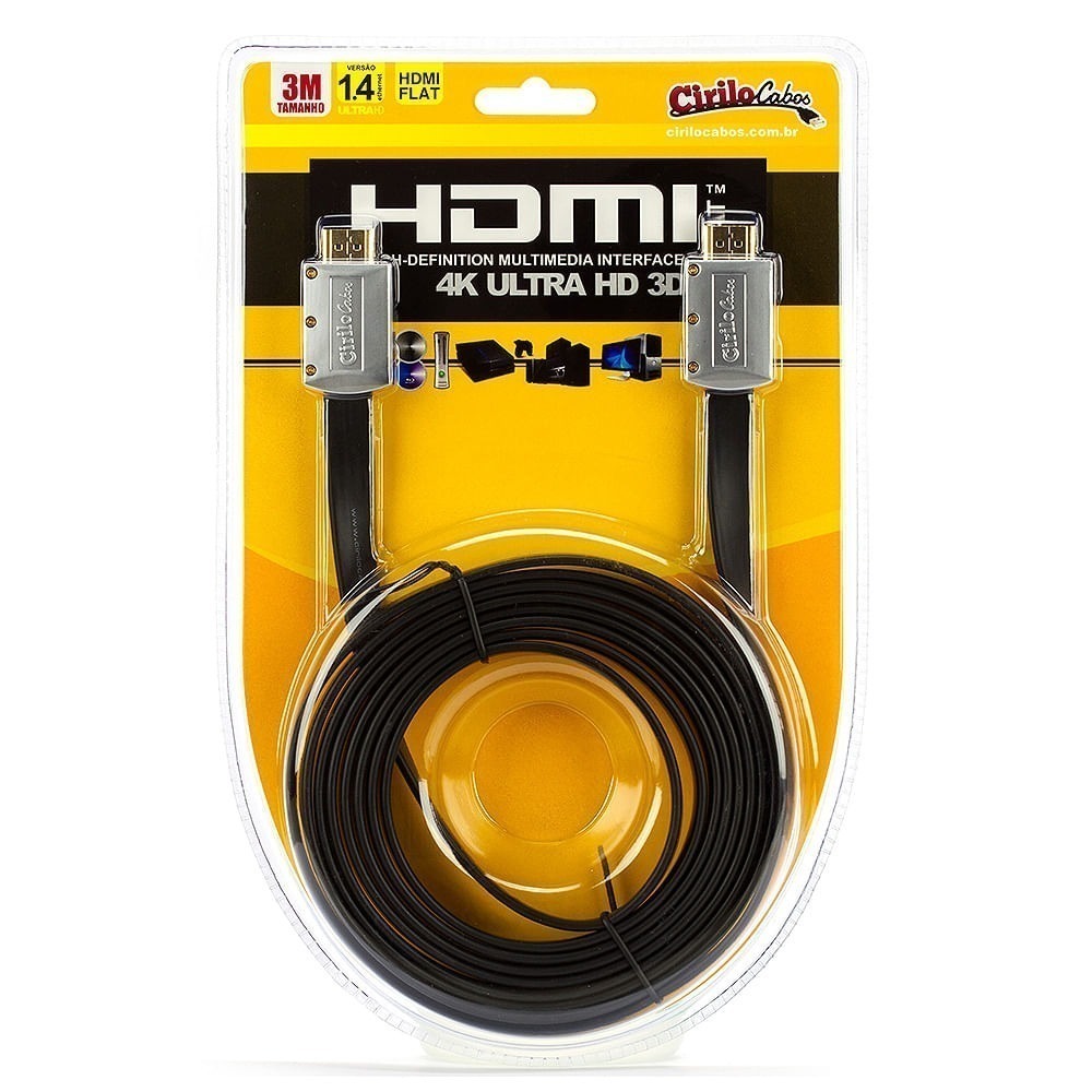 7245-Cabo-HDMI-FLAT-Desmontavel-1.4-Ultra-HD-3D-3metro-CiriloCabos.jpg