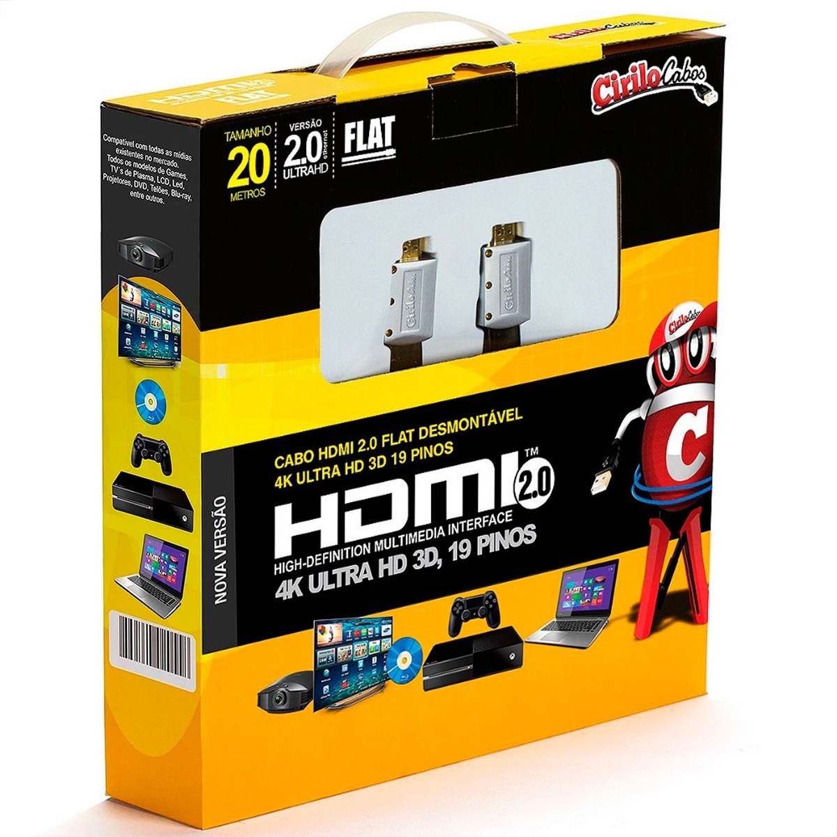 Cabo Hdmi 2.0 Flat Desmontável, 19 Pinos, 4k, Ultra Hd, 3d_-4.jpg Cabo Hdmi 2.0 Flat Desmontável, 19 Pinos, 4k, Ultra Hd, 3d_-4.jpg