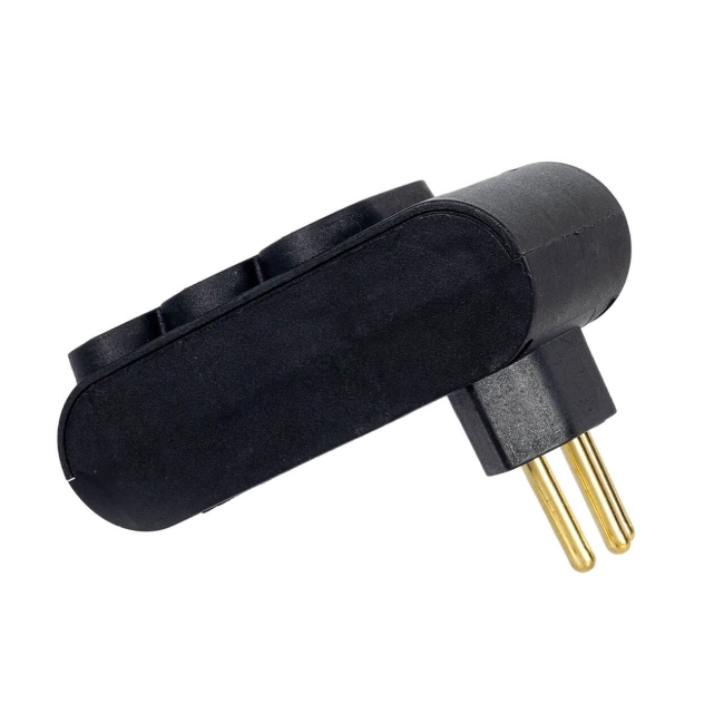 Adaptador de Tomadas 3 Entradas Novo Padrao 10A-250V-preto-02.jpg Adaptador de Tomadas 3 Entradas Novo Padrao 10A-250V-preto-02.jpg
